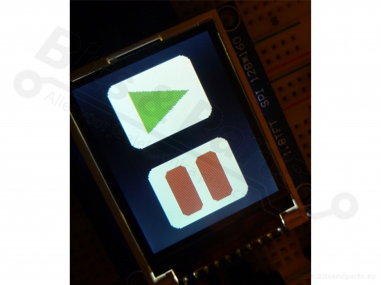 Display TFT 128x160 262K 1,8inch   SD cardreader